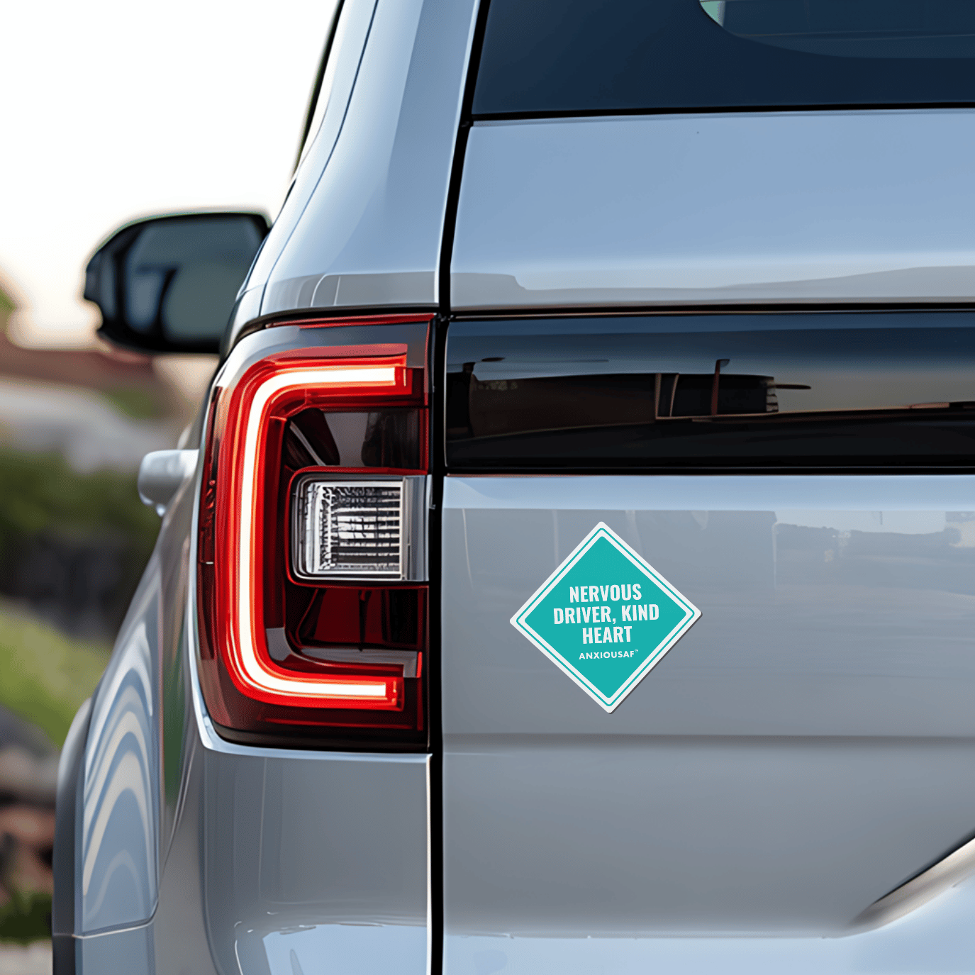 Nervous Driver, Kind Heart Sticker