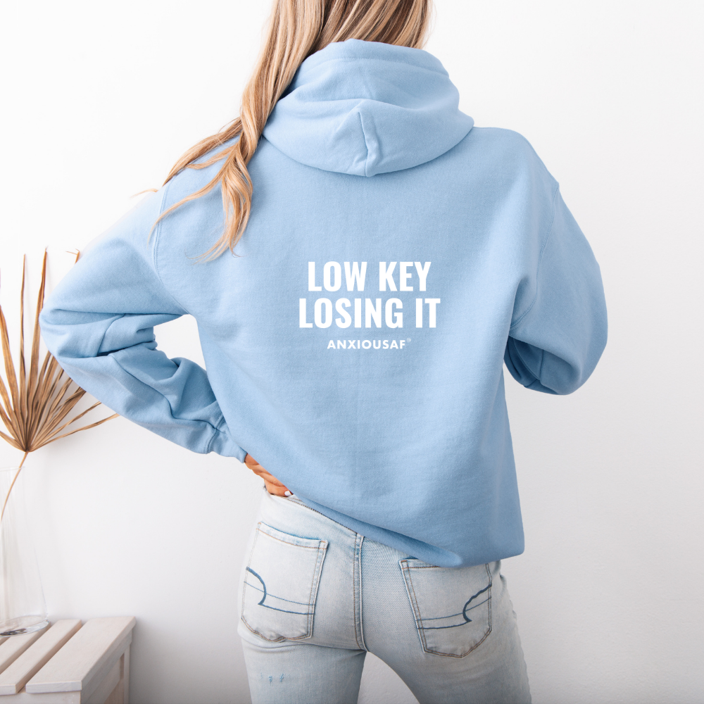 Losing It White Hoodie