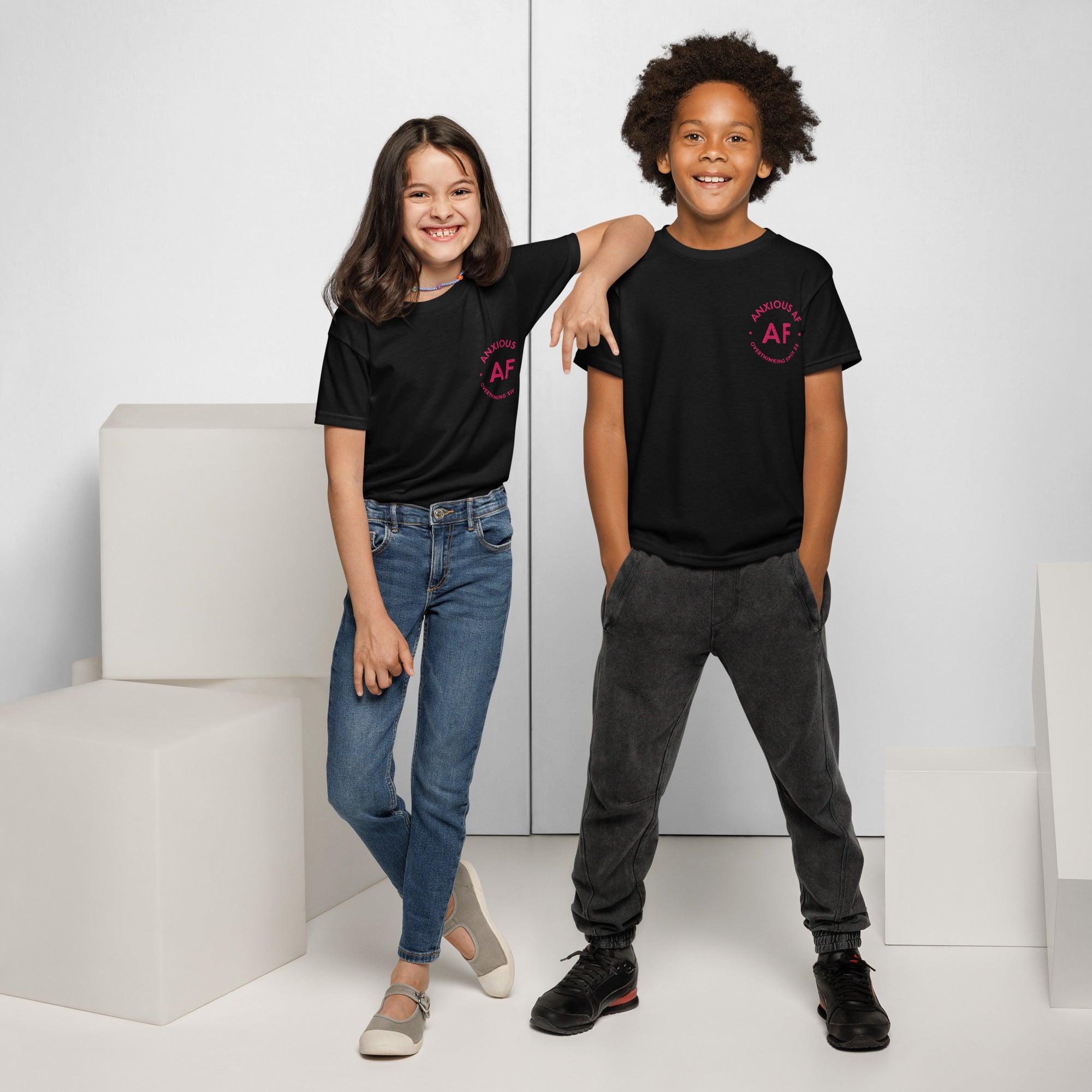 Youth Tees Anxiety awareness 